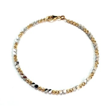 PULSERA SRA. ORO BICOLOR                                              