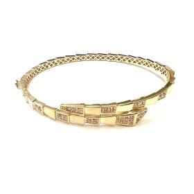 PULSERA SRA. ORO AMARILLO PIEDRA                                      