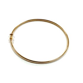 PULSERA SRA. ORO AMARILLO LISA                                        