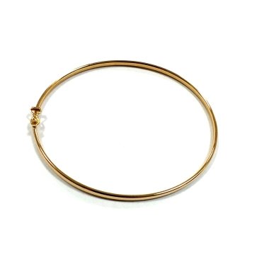 PULSERA SRA. ORO AMARILLO LISA                                        