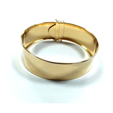 PULSERA SRA. ORO AMARILLO LISA                                        