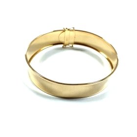 PULSERA SRA. ORO AMARILLO LISA                                        