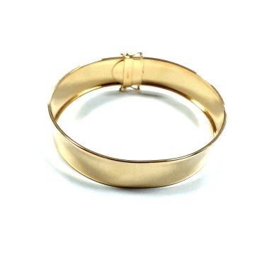 PULSERA SRA. ORO AMARILLO LISA                                        