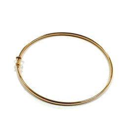 PULSERA SRA. ORO AMARILLO LISA                                        