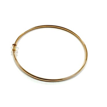 PULSERA SRA. ORO AMARILLO LISA                                        