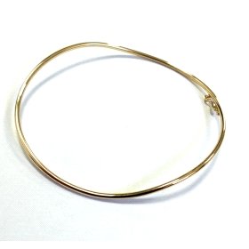 PULSERA SRA. ORO AMARILLO LISA                                        