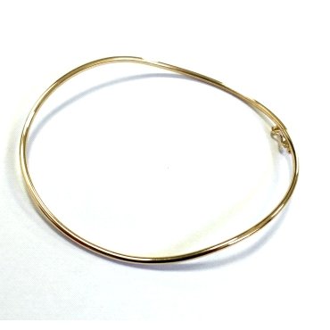 PULSERA SRA. ORO AMARILLO LISA                                        