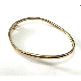 PULSERA SRA. ORO AMARILLO LISA                                        