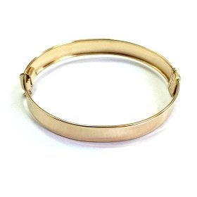 PULSERA SRA. ORO AMARILLO LISA                                        