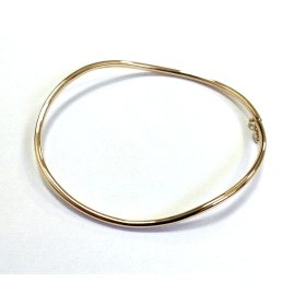 PULSERA SRA. ORO AMARILLO LISA                                        