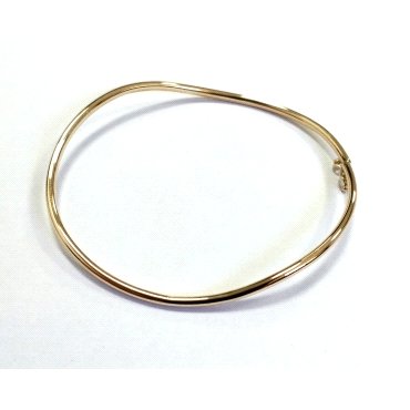 PULSERA SRA. ORO AMARILLO LISA                                        