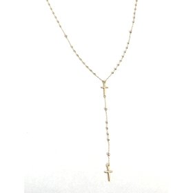 ROSARIO ORO ROSA Y BLANCO                                             