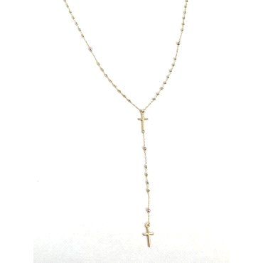 ROSARIO ORO ROSA Y BLANCO                                             