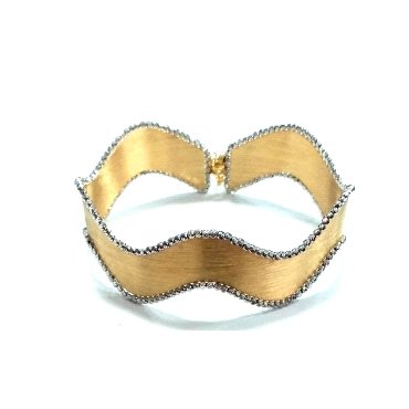 PULSERA SRA. ORO BICOLOR                                              