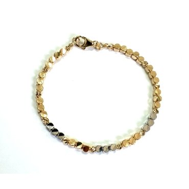 PULSERA SRA. ORO BICOLOR                                              
