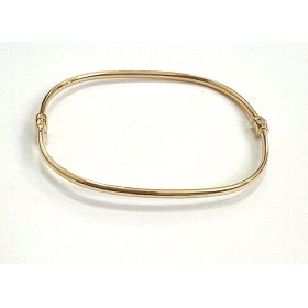 PULSERA SRA. ORO AMARILLO LISA                                        
