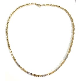 GARGANTILLA ORO BICOLOR                                               