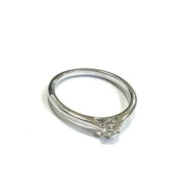 SORTIJA ORO BLANCO BRILLANTES                                         