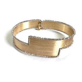 PULSERA SRA. ORO BICOLOR                                              
