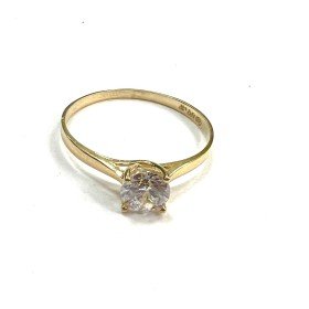 SORTIJA ORO AMARILLO PIEDRA