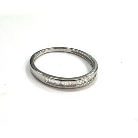 SORTIJA ORO BLANCO BRILLANTES