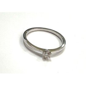 SORTIJA ORO BLANCO BRILLANTES