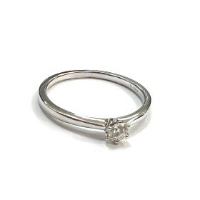 SORTIJA ORO BLANCO BRILLANTES