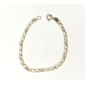 PULSERAS NIÑA AMARILLO COMUNION PIEDRA                                