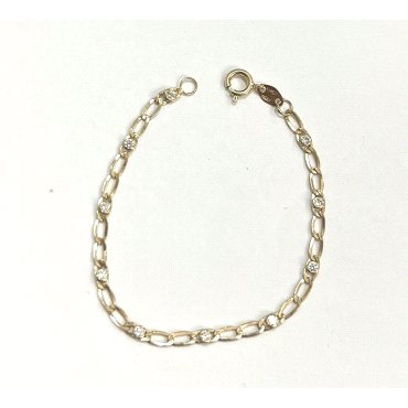 PULSERAS NIÑA AMARILLO COMUNION PIEDRA                                