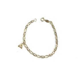 PULSERAS NIÑA AMARILLO COMUNION PIEDRA                                