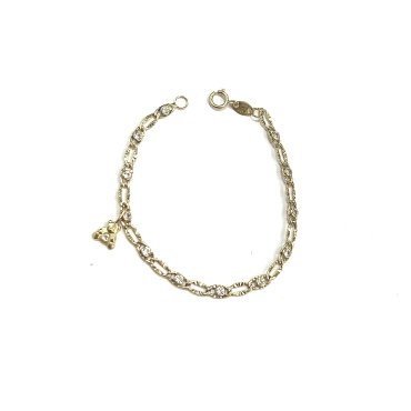 PULSERAS NIÑA AMARILLO COMUNION PIEDRA                                