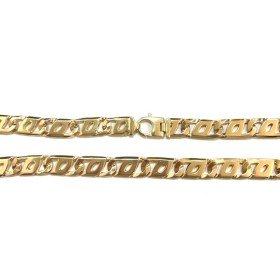 GARGANTILLA ORO AMARILLO ITALIANO LISO