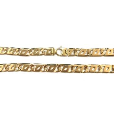 GARGANTILLA ORO AMARILLO ITALIANO LISO