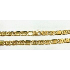 GARGANTILLA ORO AMARILLO ITALIANO LISO