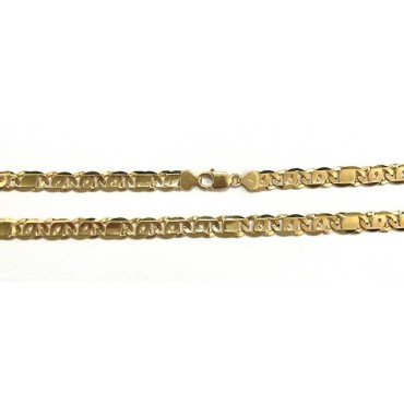 GARGANTILLA ORO AMARILLO ITALIANO LISO