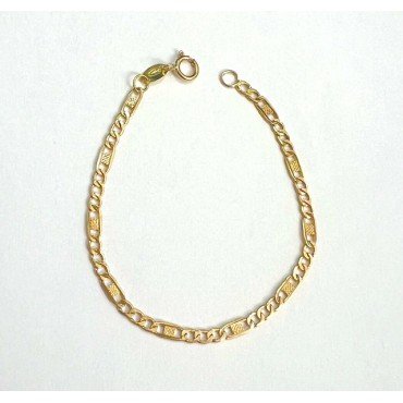 PULSERAS NIÑA ORO AMARILLO COMUNION