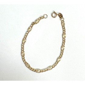PULSERAS NIÑA ORO AMARILLO COMUNION