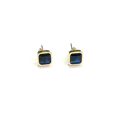 PENDIENTES ORO AMARILLO PIEDRA                                        