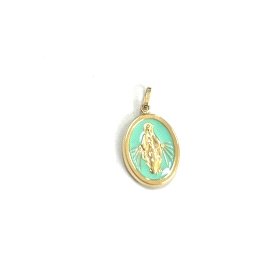 MEDALLAS ORO AMARILLO PIEDRA                                          