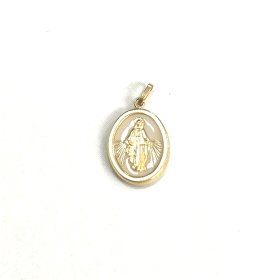 MEDALLAS ORO AMARILLO PIEDRA                                          