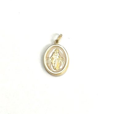 MEDALLAS ORO AMARILLO PIEDRA                                          