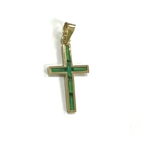 CRUZ ORO AMARILLO PIEDRA                                              