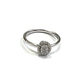 SORTIJA ORO BLANCO BRILLANTES                                         