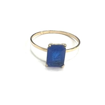 SORTIJA ORO AMARILLO PIEDRA                                           