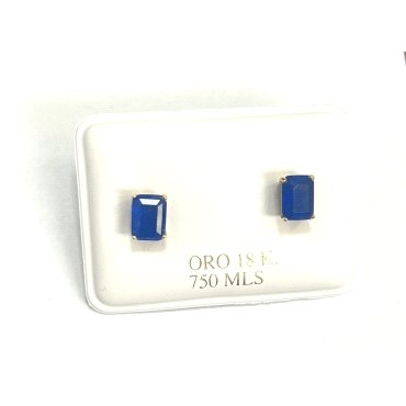 PENDIENTES ORO AMARILLO PIEDRA                                        