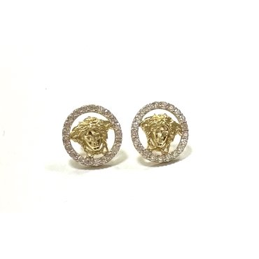 PENDIENTES ORO AMARILLO PIEDRA                                        