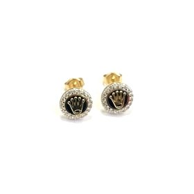 PENDIENTES ORO AMARILLO PIEDRA                                        