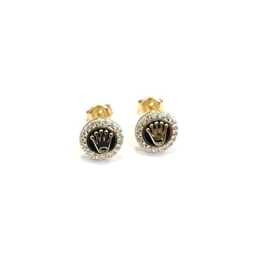 PENDIENTES ORO AMARILLO PIEDRA                                        