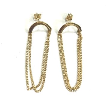 PENDIENTES ORO AMARILLO                                               