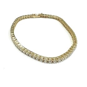 PULSERA SRA. ORO AMARILLO PIEDRA                                      